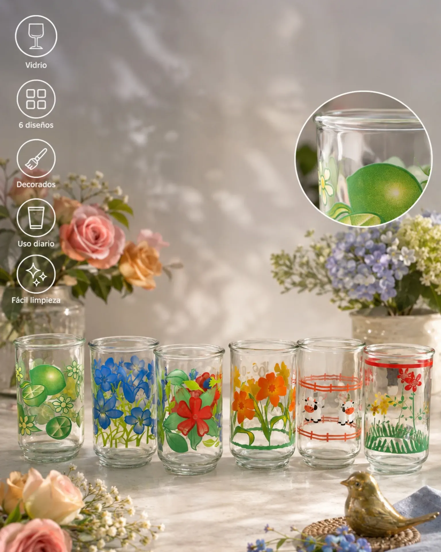 Vaso C-015 Decorado