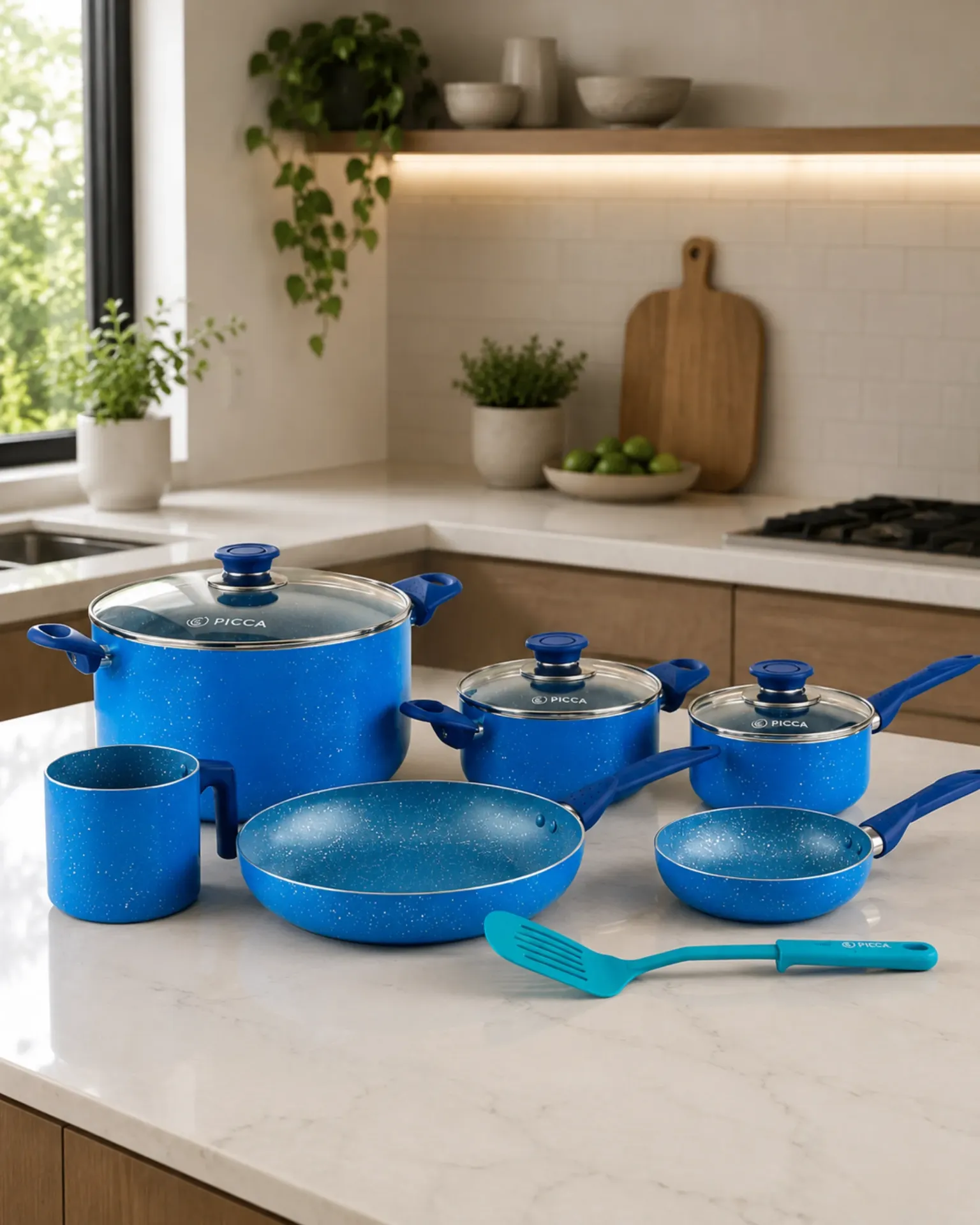 Vajilla Picca Lazio AZUL